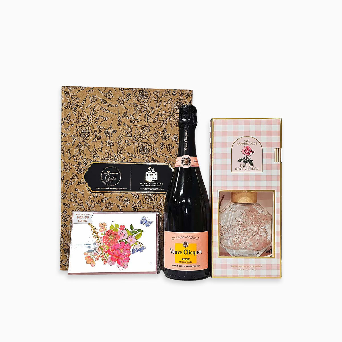 Veuve Clicquot Rosé Champagne Celebration Gift Set