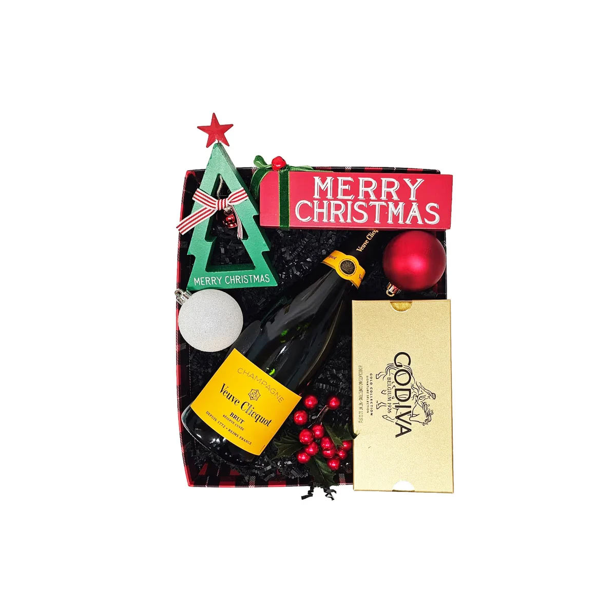 Christmas Special Veuve Clicquot Brut Champagne Gift Box
