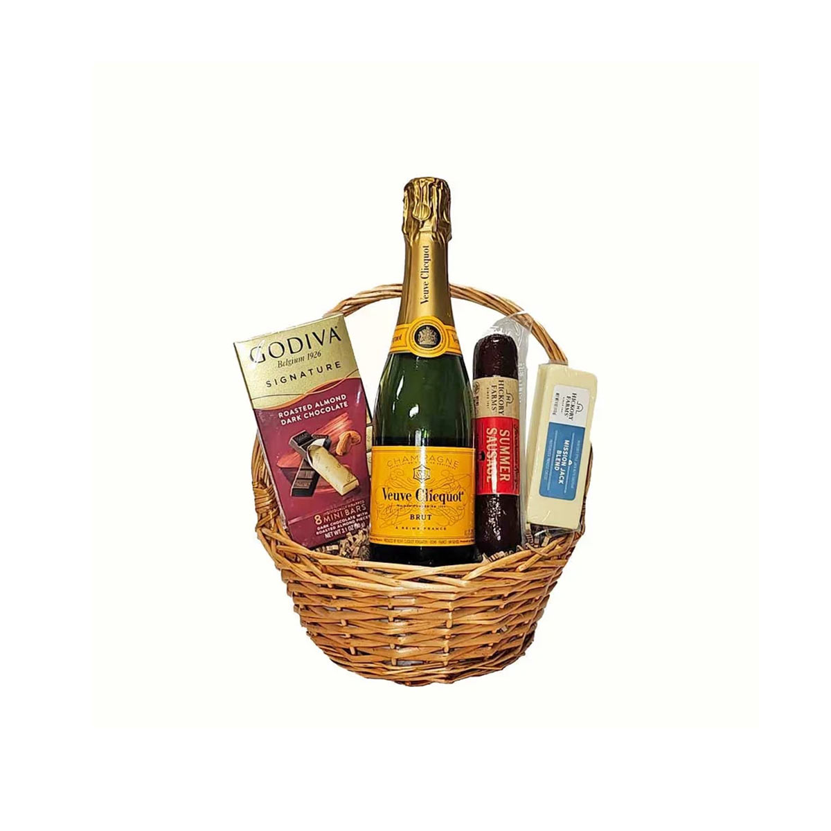 Veuve Clicquot Brut Mini Champagne Gift Basket