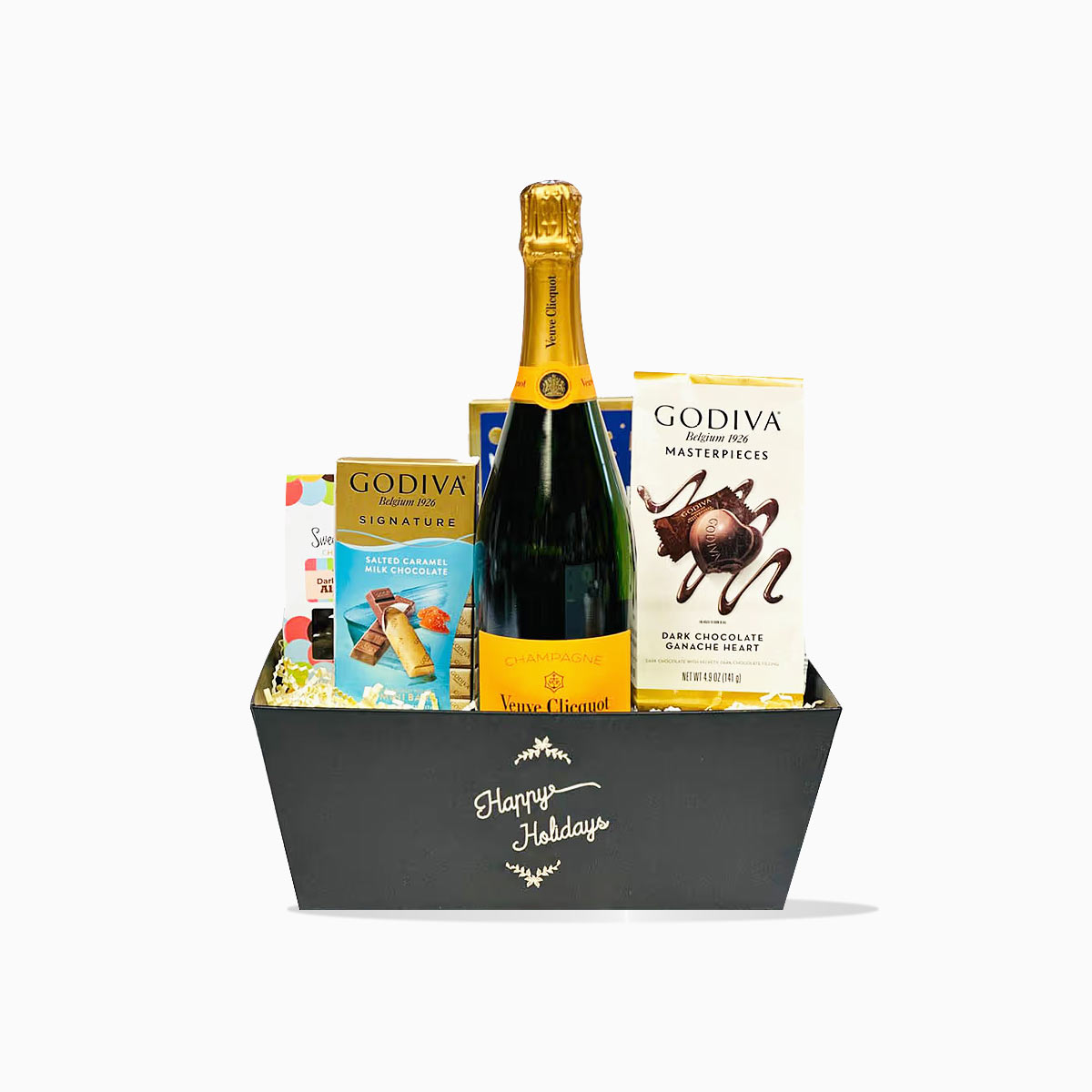 Veuve Clicquot Champagne Holiday Gift Basket