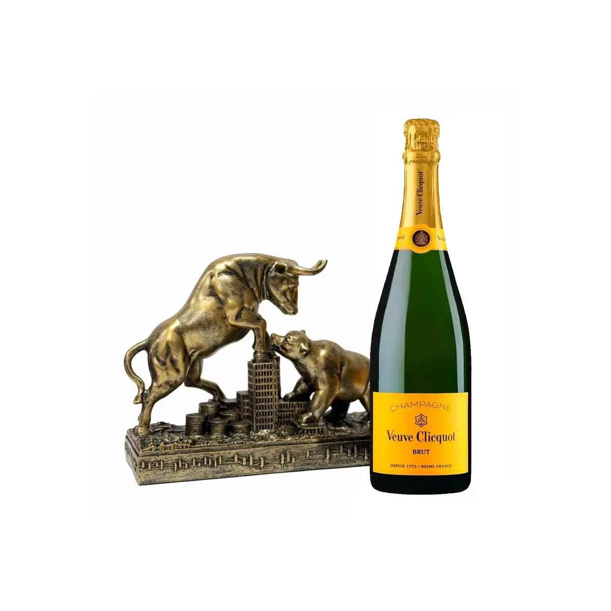 Veuve Clicquot New York Wall Street Stock Market Gift Set