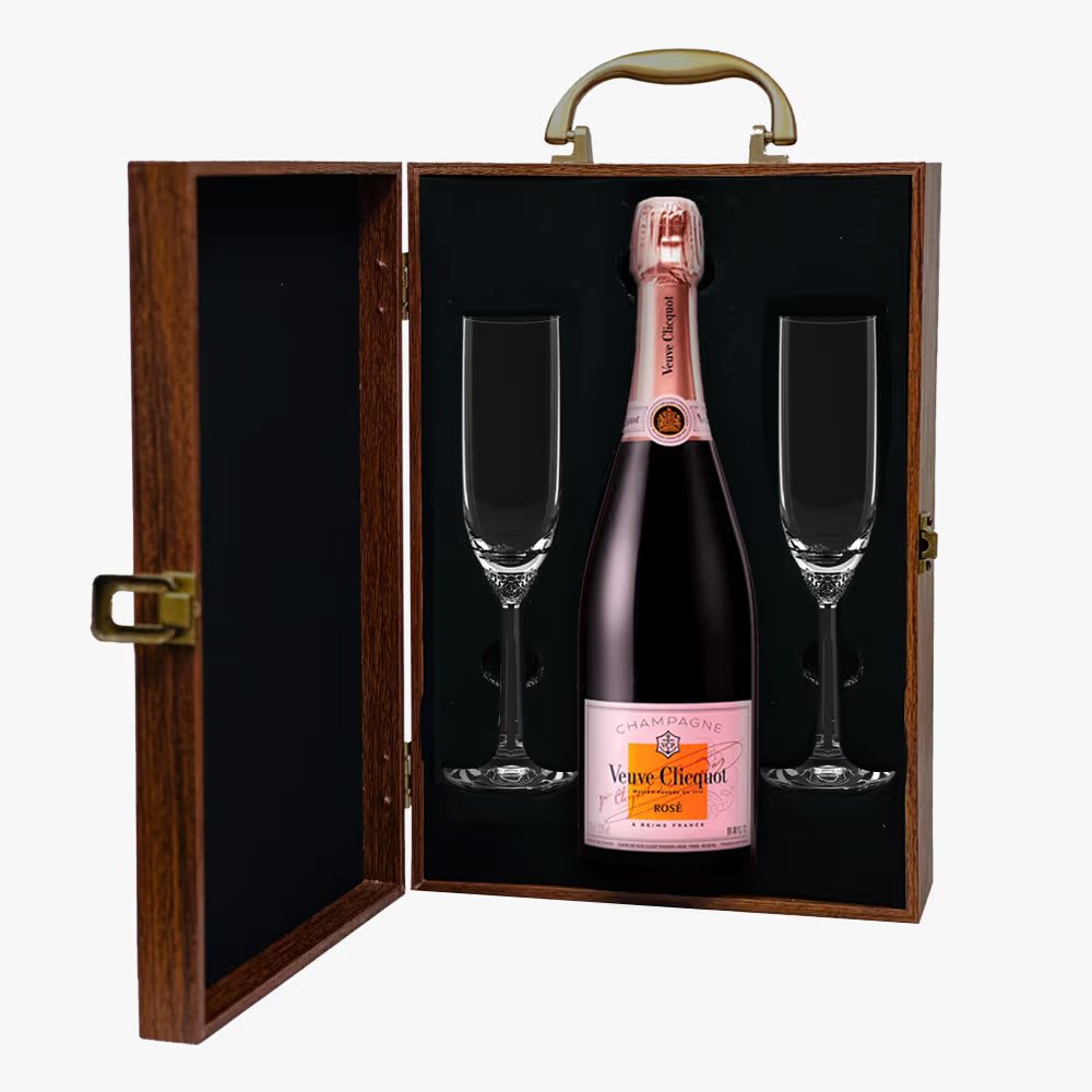 Veuve Clicquot Rosé and Flute Gift Set