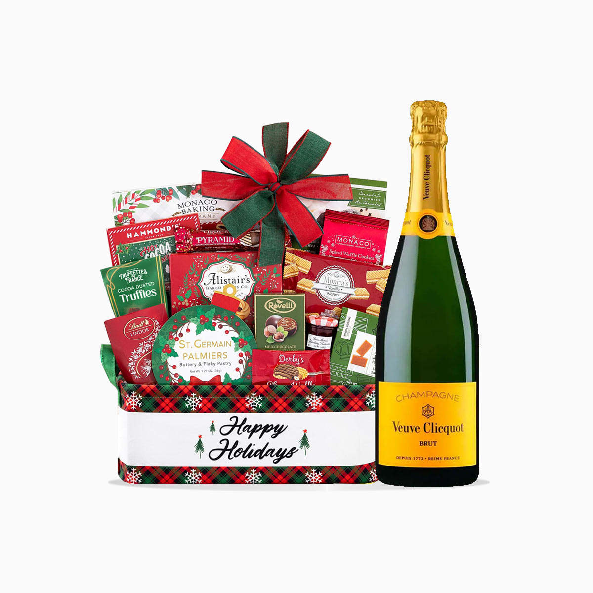 Holiday Season's Special Veuve Clicquot Gift Basket