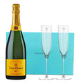 Veuve Clicquot Brut Champagne And Tiffany & Co. Flute Gift Set