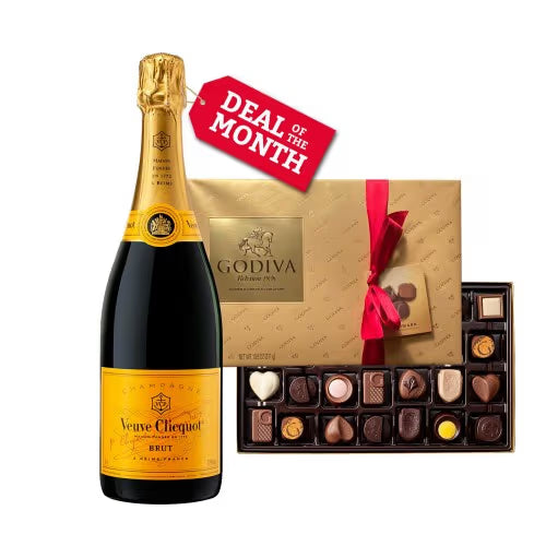 Veuve Clicquot And Godiva 26 Pcs Chocolate Gift Set