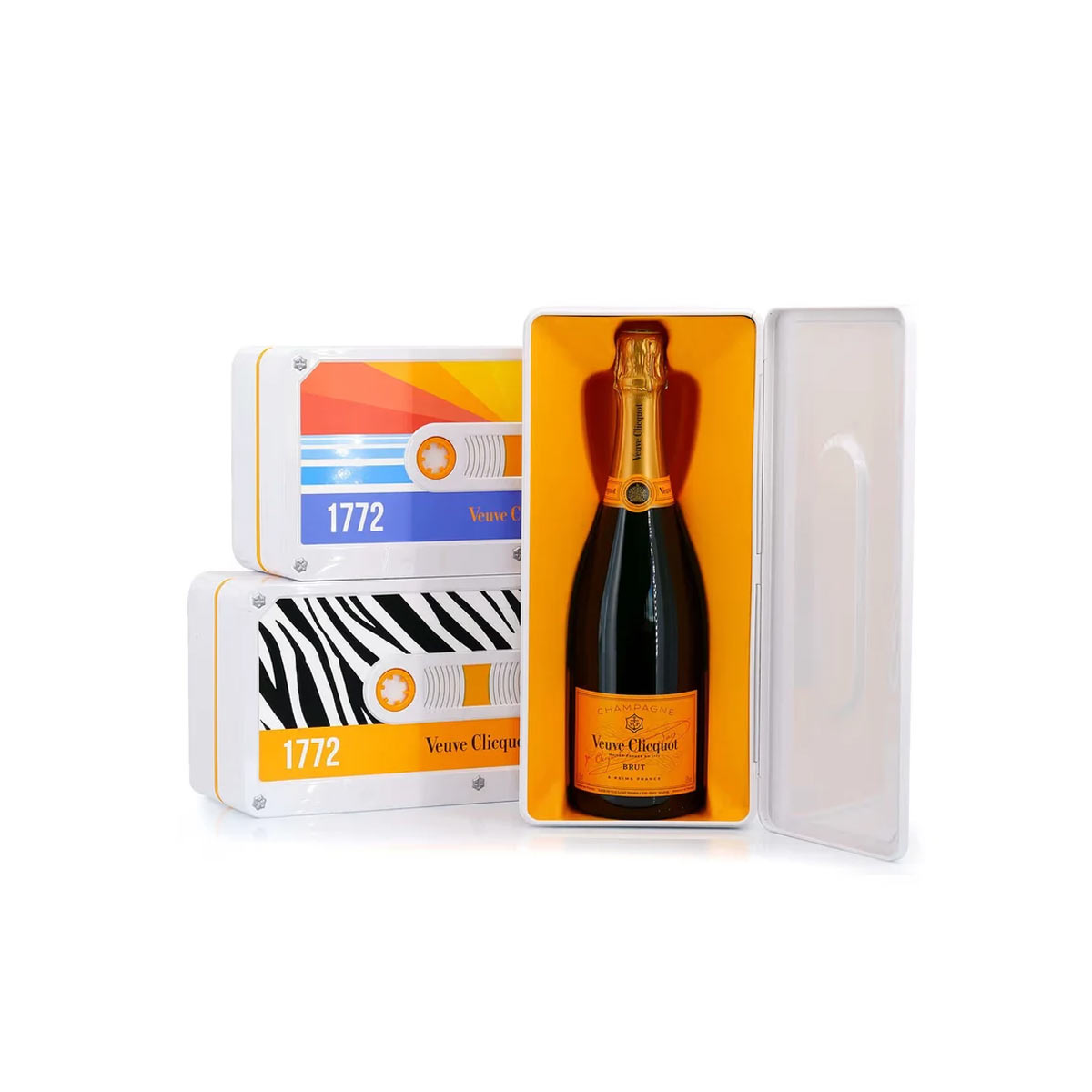 Veuve Clicquot Yellow Label Retro Chic Tape Limited Edition