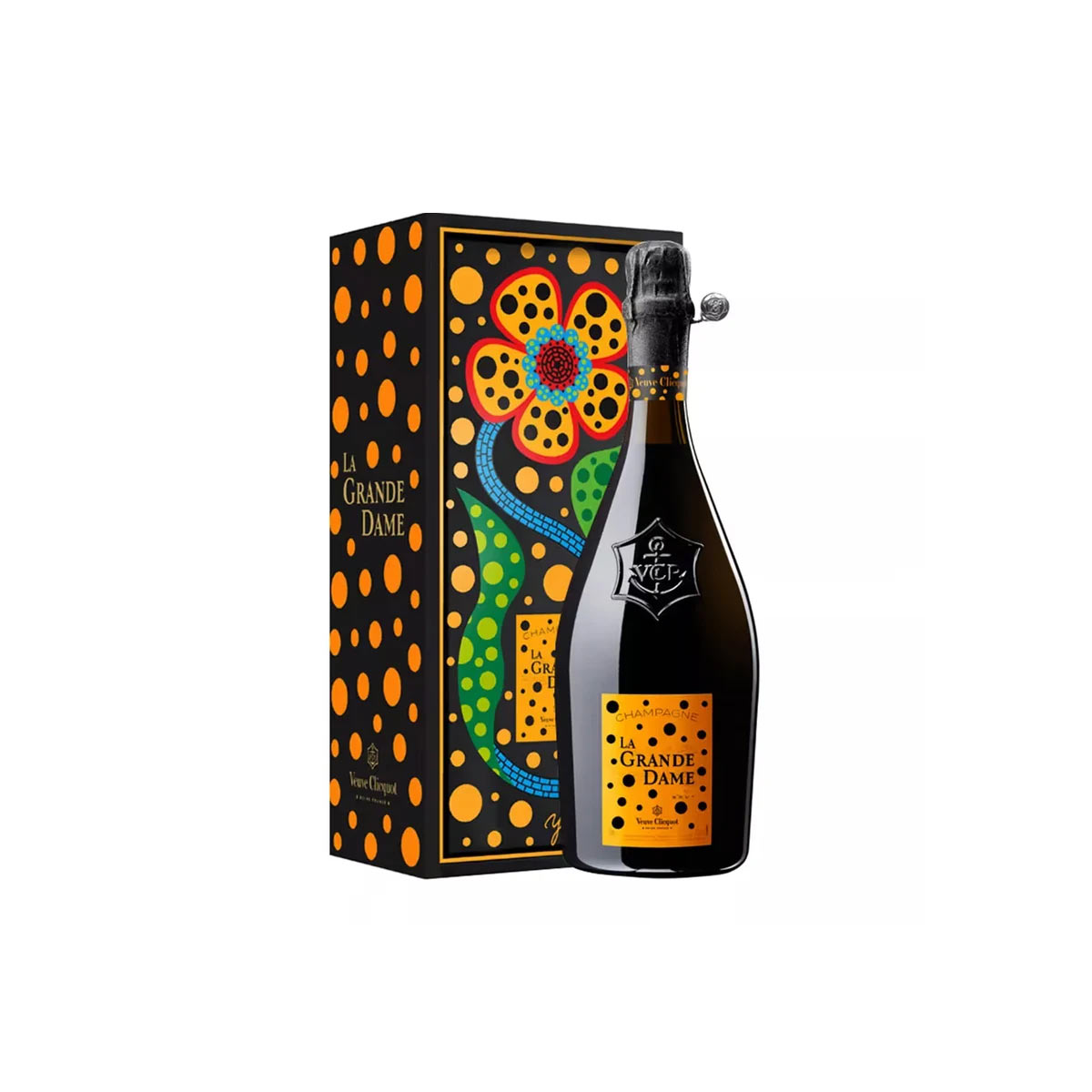 Yayoi Kusama Veuve Clicquot La Grande Dame Limited Edition Bottle -750ml